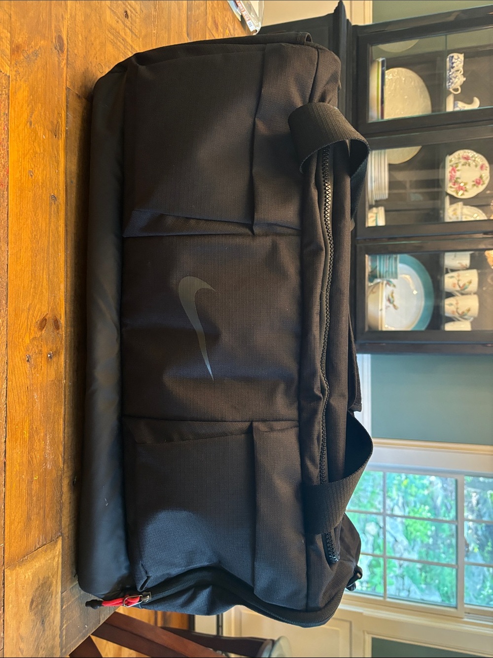 Nike Black Men's Duffel with Subtle Swoosh